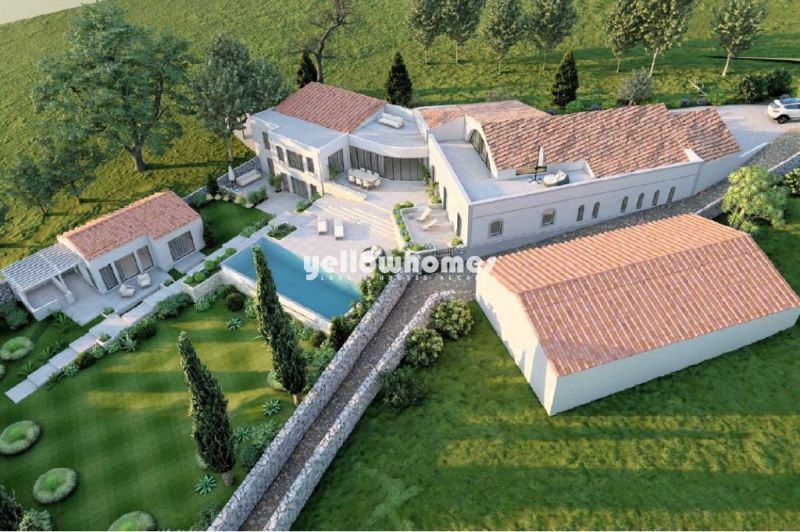 Unique detached 6 bedroom villa project near Loule, Algarve